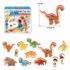 les dinosaures magnetique-interactif en 12 langues