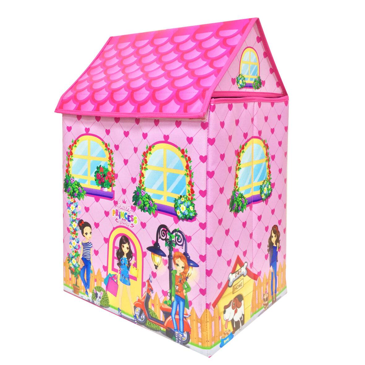 Maison de jeux et de rangement 2 En 1 – Princesse