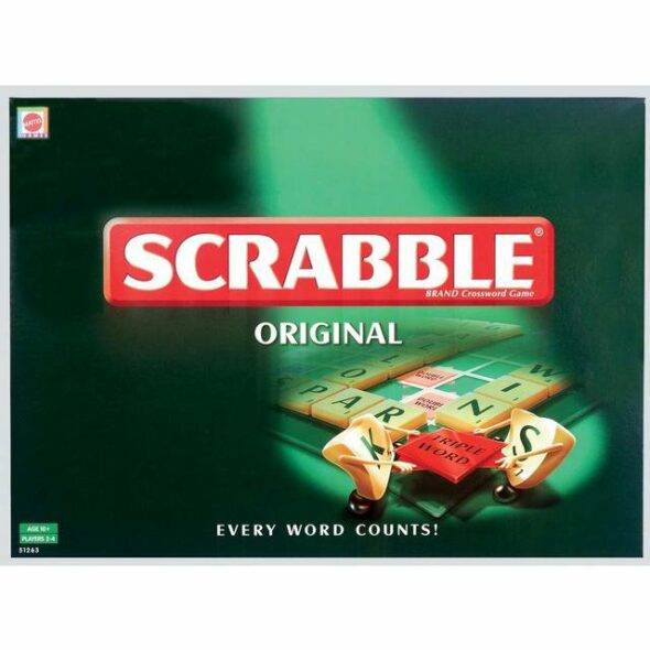 Scrabble Tour, jeu de société et de lettres, version française, GCW08