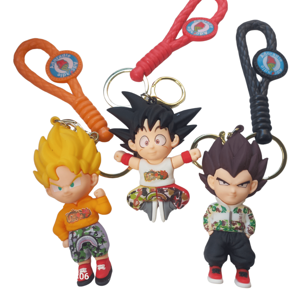 3 Porte-clés – collection dragon Z