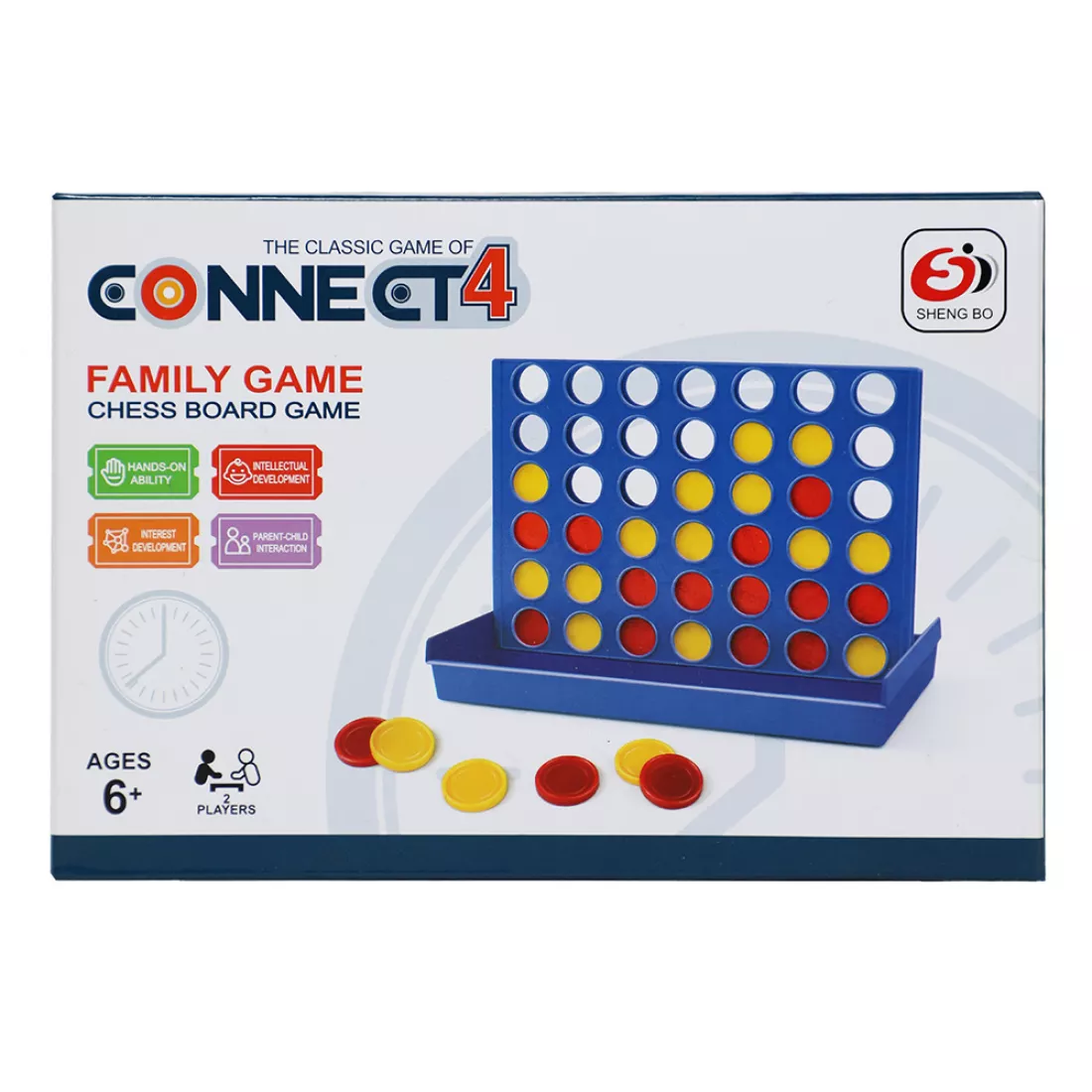 Jeu de société Puissance 4 – Connect 4 – 6 ans et +