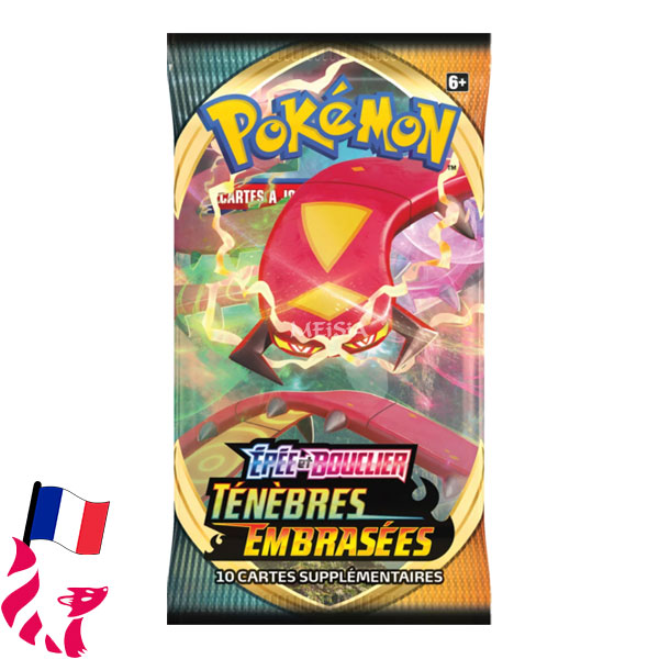 Booster Pokémon – Épée et Bouclier : Ténèbres Embrasées (10 cartes)
