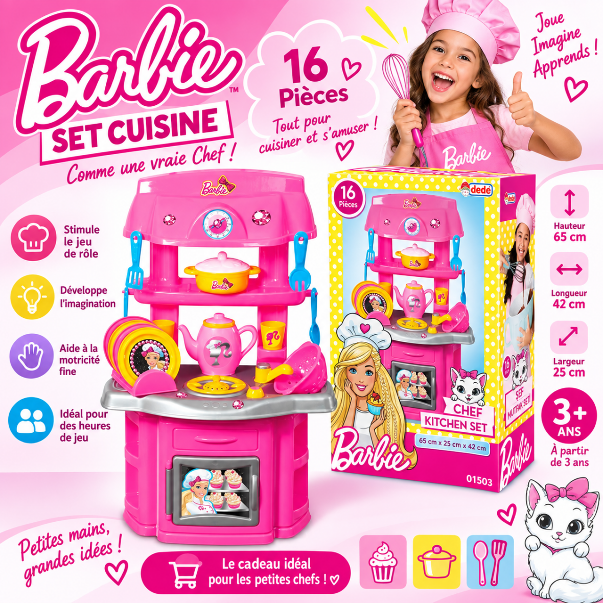 Barbie set de cuisine
